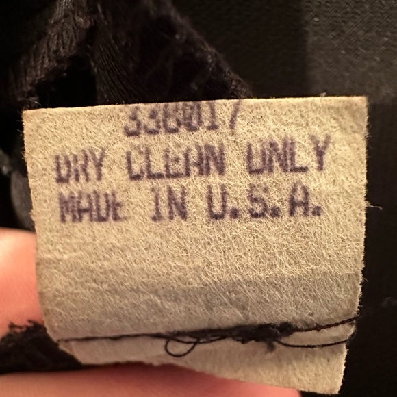 ALICE + OLIVIA Vtg 6 Black Flat Front Slash Pockets Classic Trousers Minimalist - Picture 8 of 10